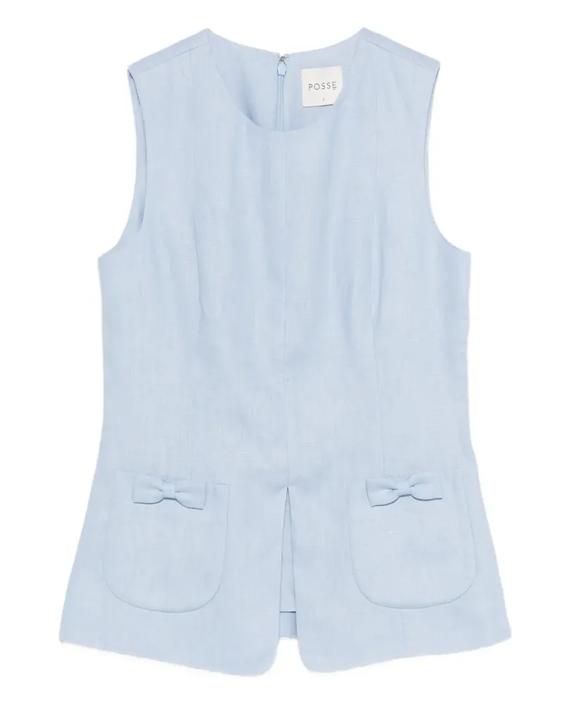 Posse Harper vest - Blau Blau