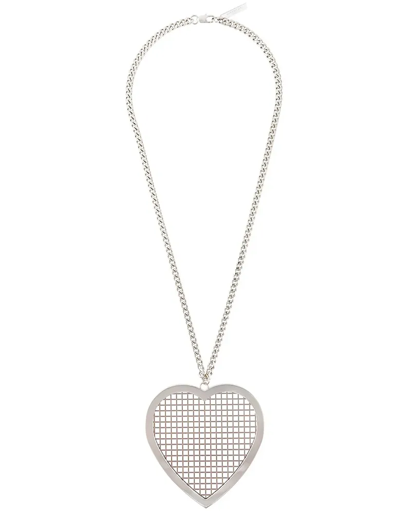 Givenchy heart pendant necklace - Metallic Metallic