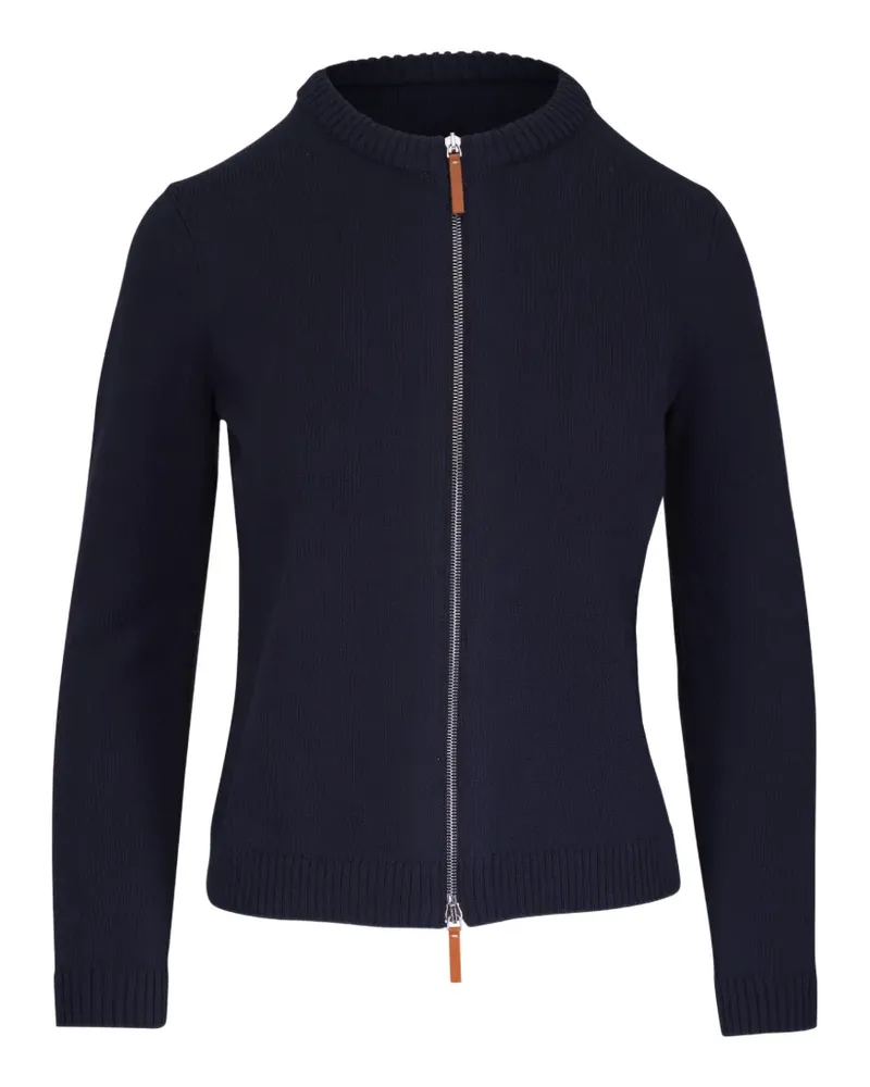 Lafayette148 Pullover mit Reißverschluss - Blau Blau