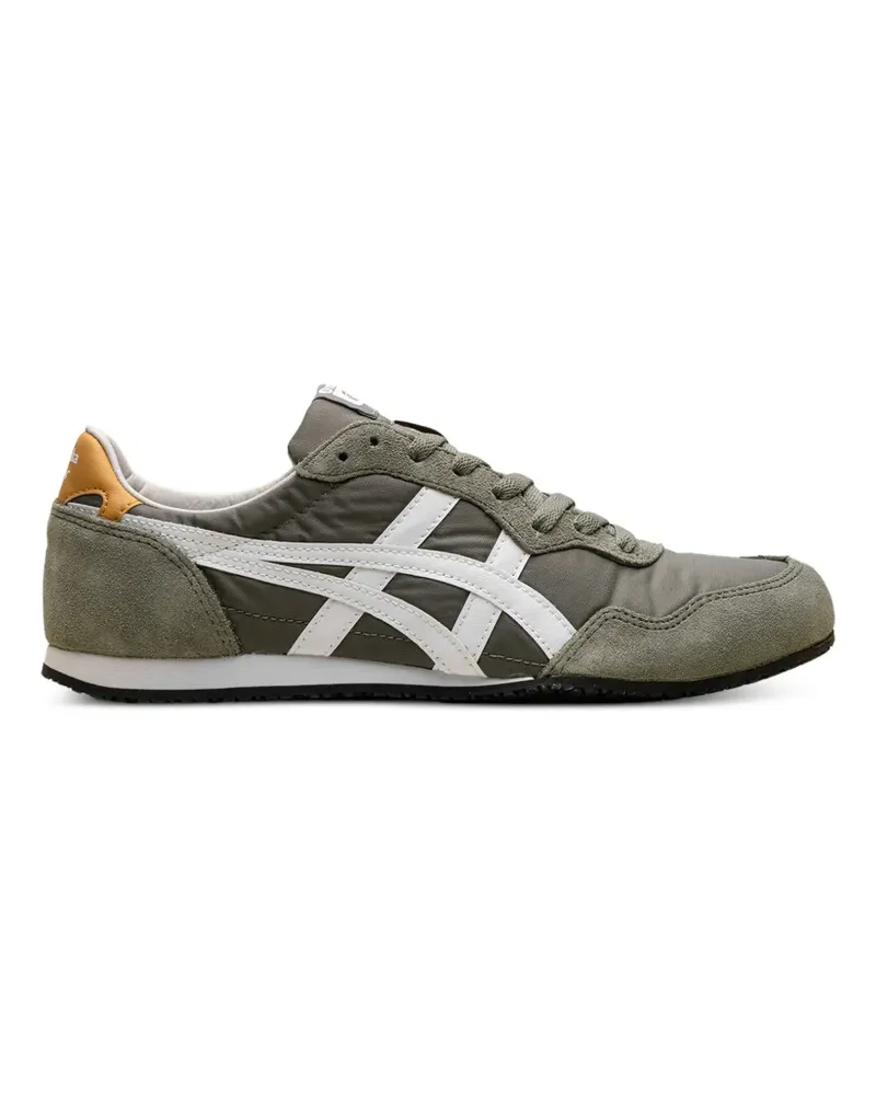Onitsuka Tiger Serrano Sneakers mit Wildledereinsätzen - Grün Grün