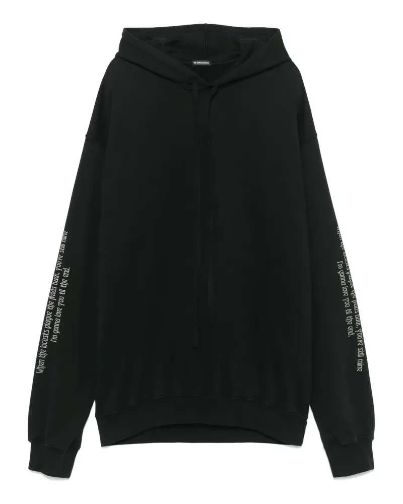 Ann Demeulemeester Ollie Hoodie - Schwarz Schwarz