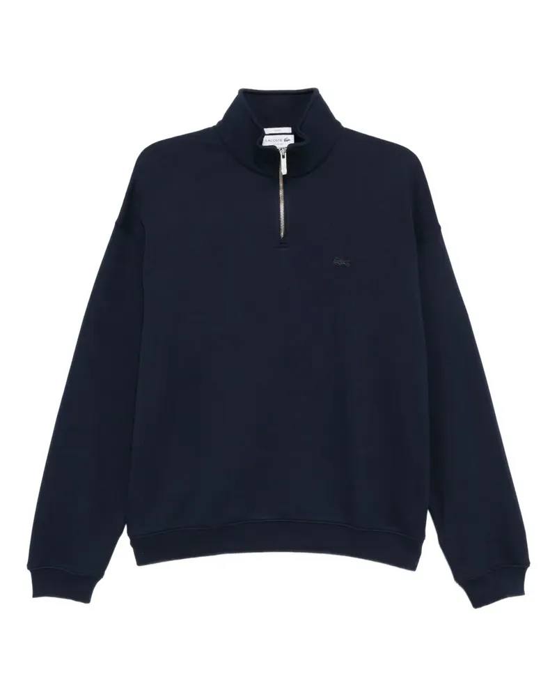 Lacoste Sweatshirt mit Logo-Stickerei - Blau Blau