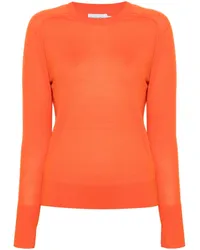 Calvin Klein Pullover mit Nahtdetail Orange