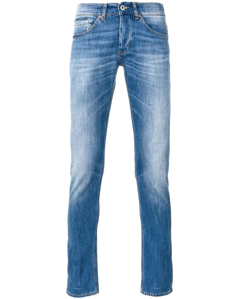 Dondup Skinny-Jeans mit Stone-Wash-Effekt Blau