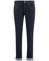 Dondup Skinny-Jeans mit Stone-Wash-Effekt Blau