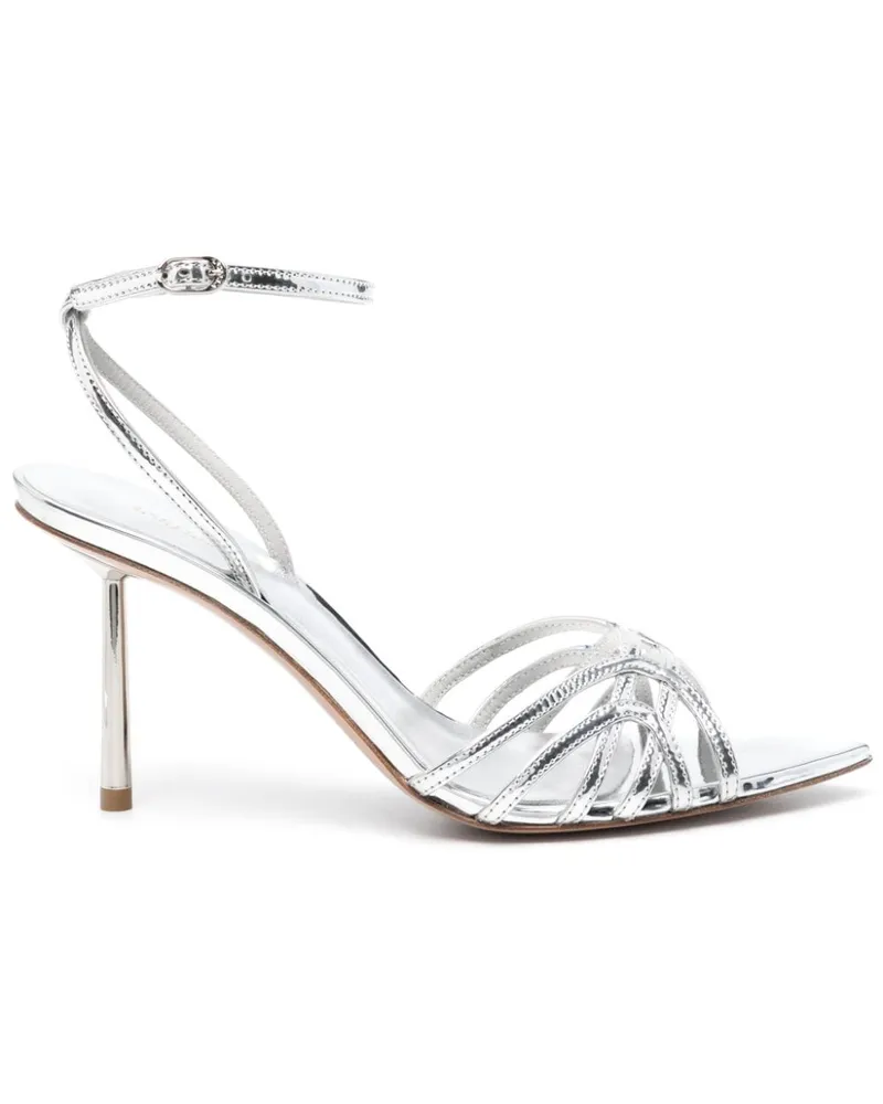 Le Silla Bella Sandalen 80mm - Silber Silber