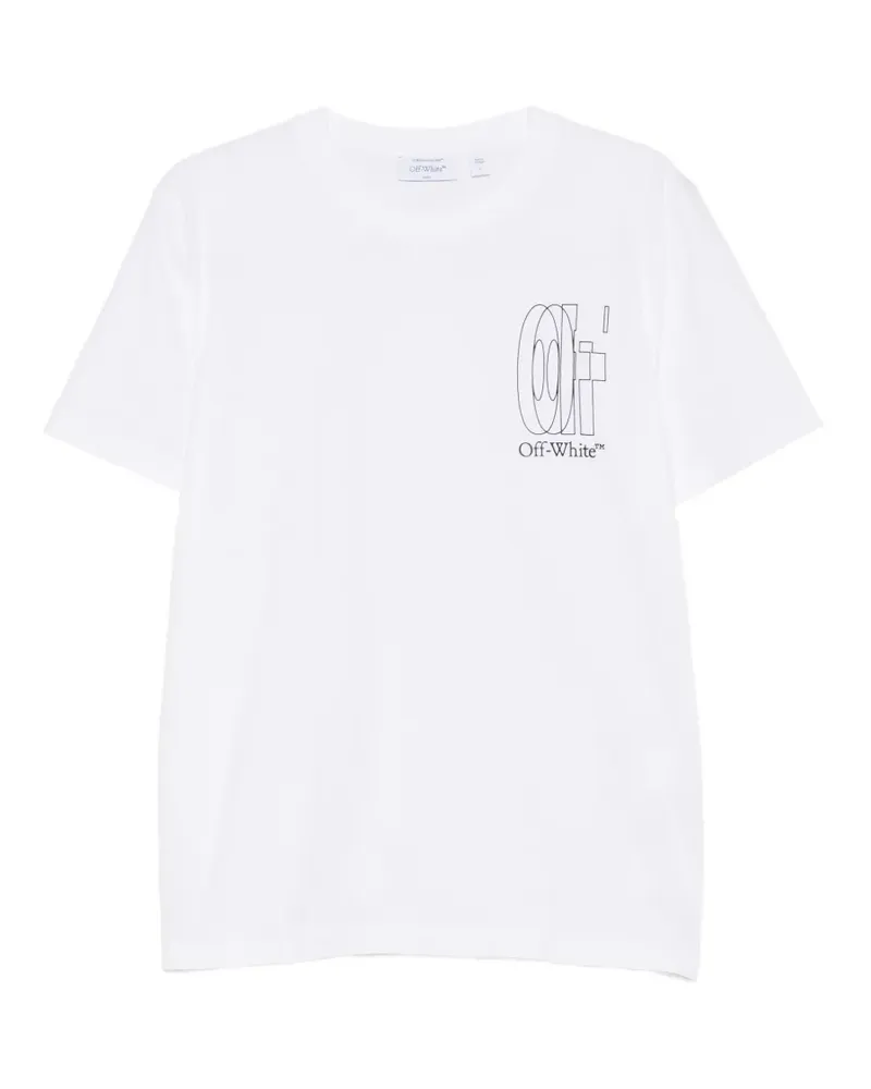 OFF-WHITE graphic T-shirt - Weiß Weiß