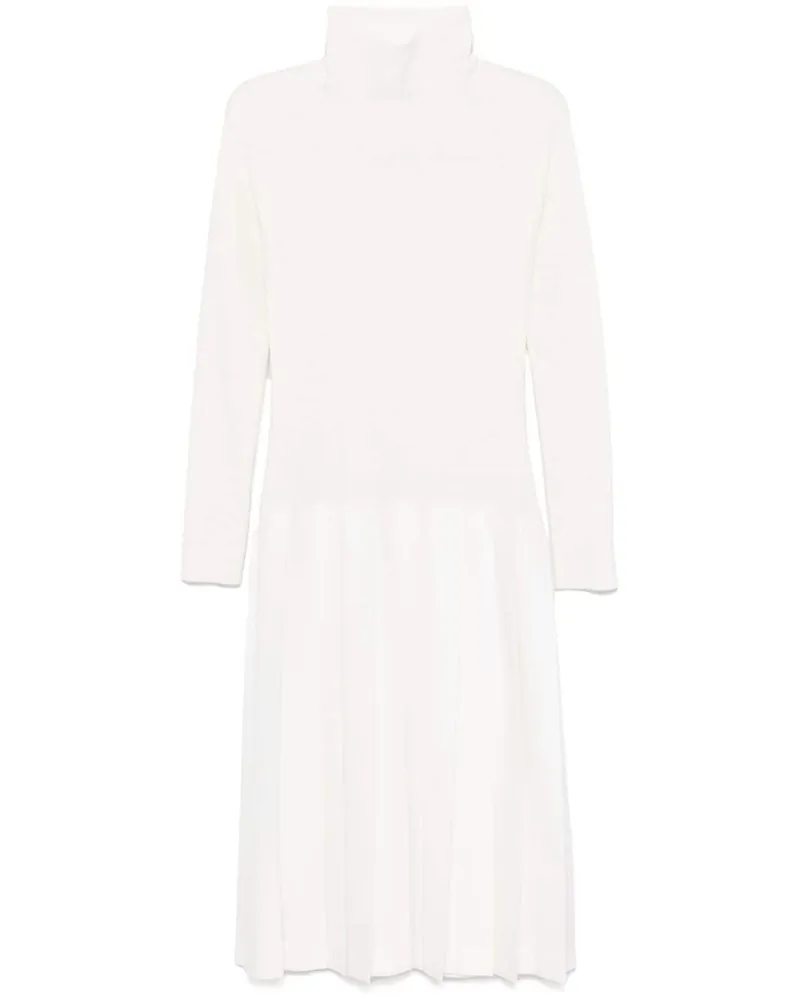 Fabiana Filippi Kleid aus Platin - Nude Nude