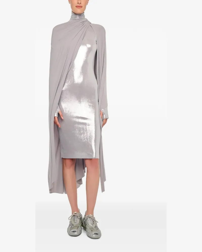 Norma Kamali Oversized-Schal - Grau Grau