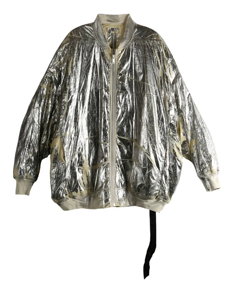 DRKSHDW by Rick Owens Peter bomber jacket - Silber Silber