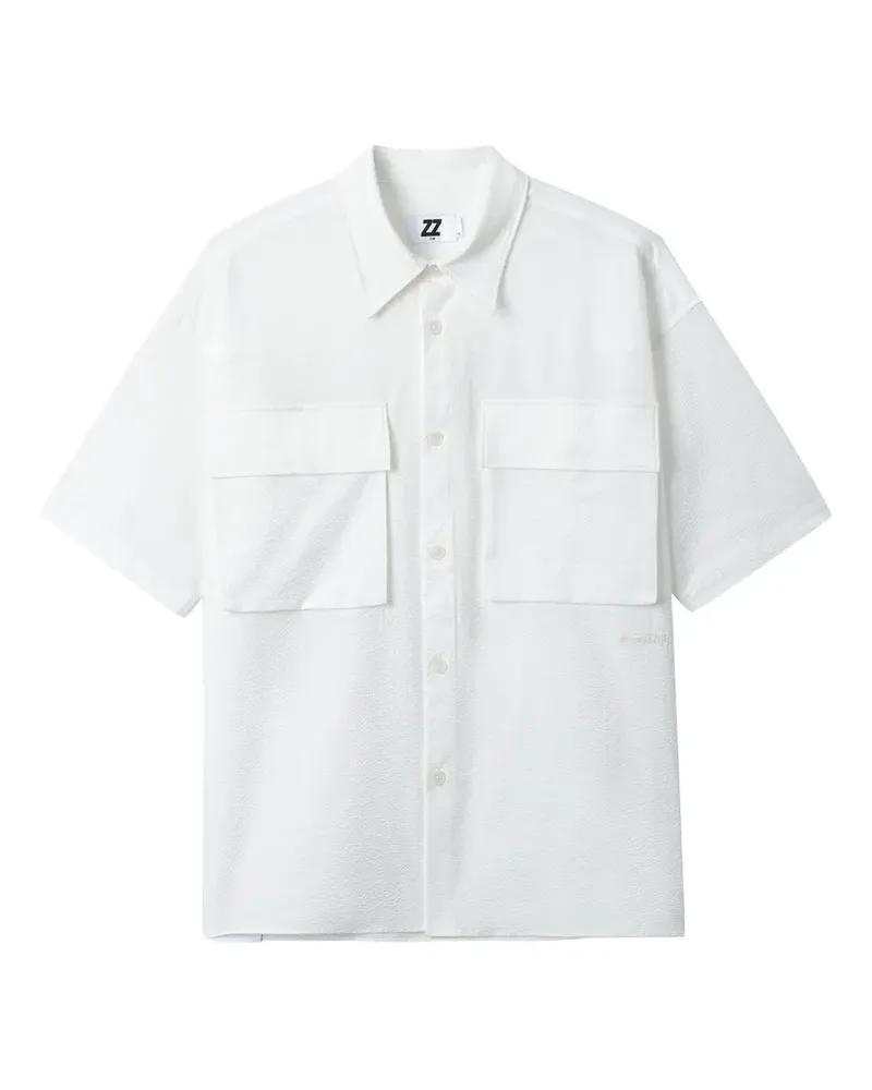 Izzue Hemd mit Brusttaschen - Weiß Weiß
