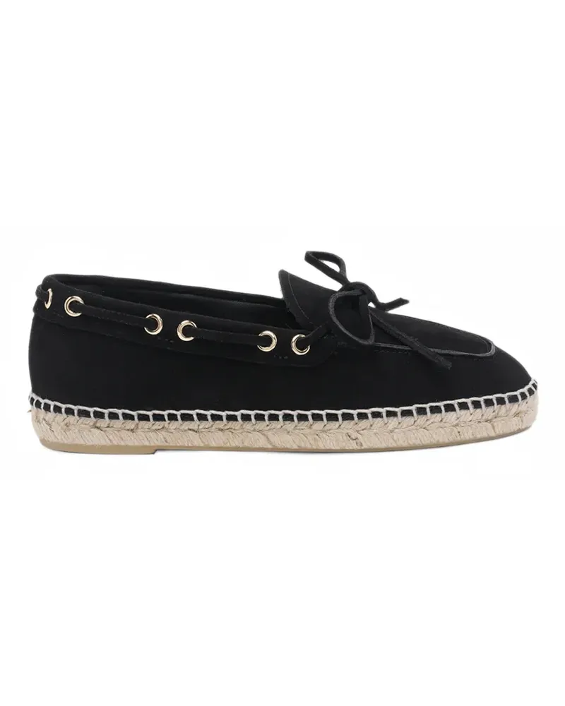 Paloma Barceló Isis suede loafers - Schwarz Schwarz