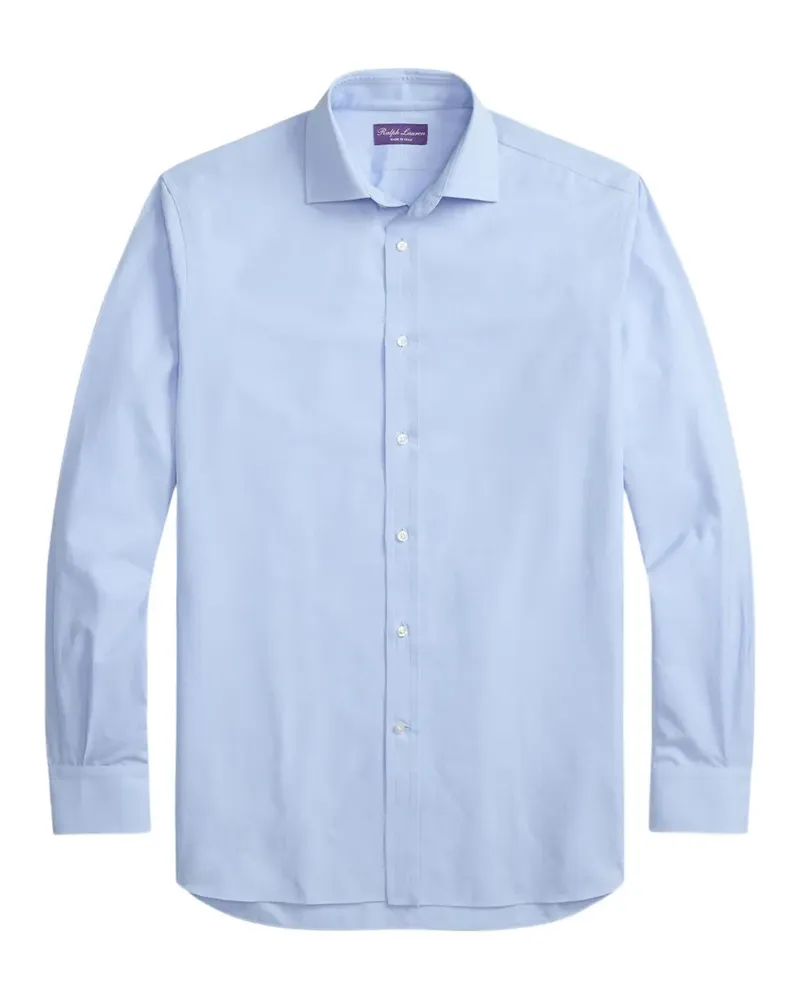Ralph Lauren Twill-Hemd mit Glencheck-Karo - Blau Blau