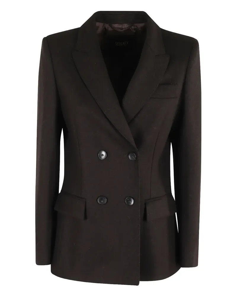 Seventy double-breasted wool blazer - Braun Braun