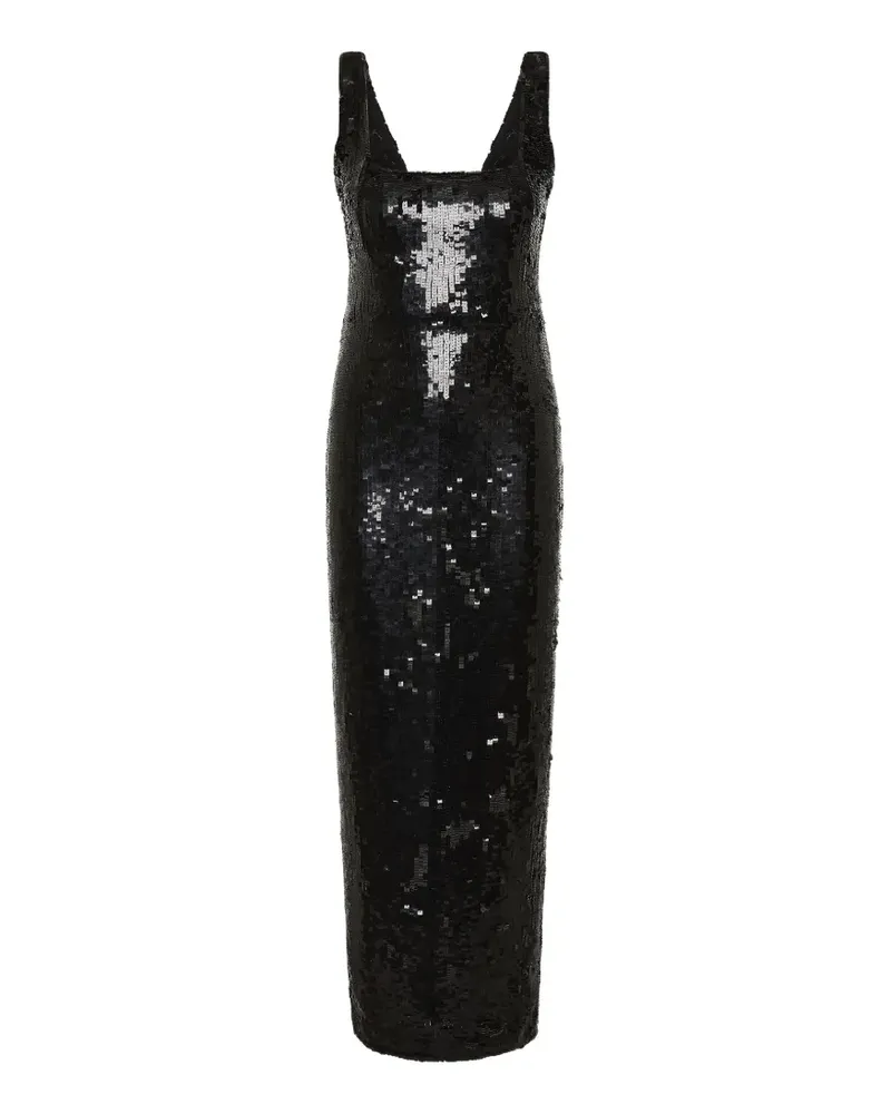 Rachel Gilbert Kayla sequin-embellished gown - Schwarz Schwarz