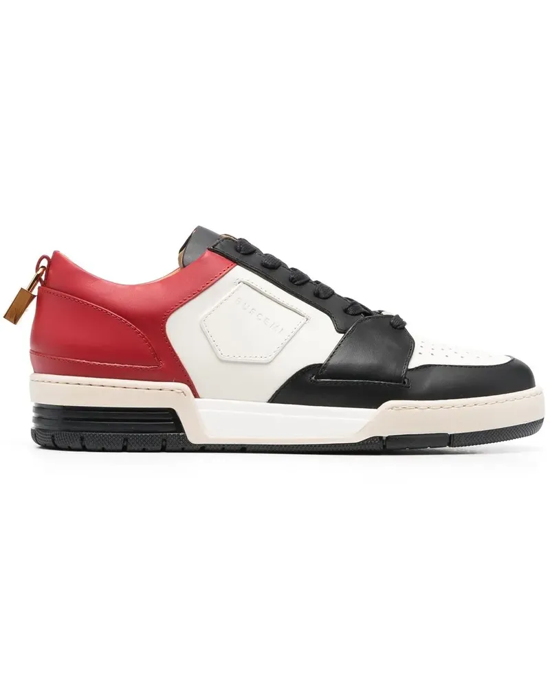 Buscemi Sneakers in Colour-Block-Optik - Schwarz Schwarz