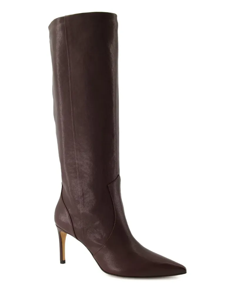 IRO pointed leather boots - Braun Braun