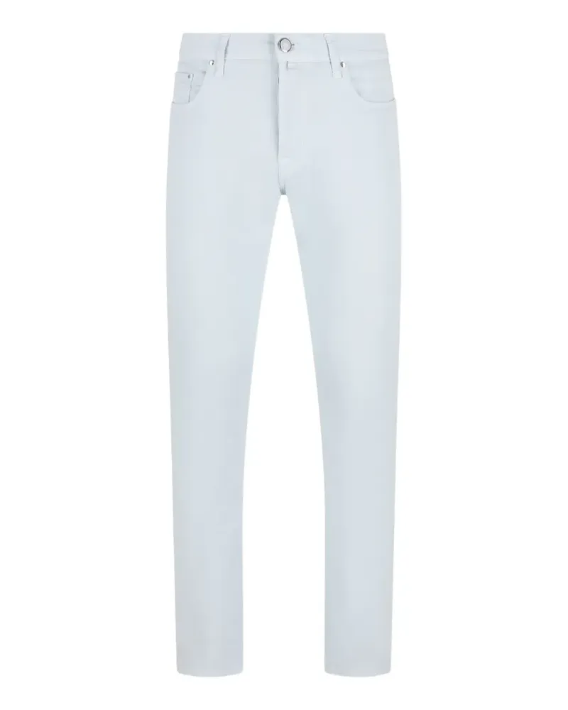Jacob Cohën buttoned trousers - Blau Blau