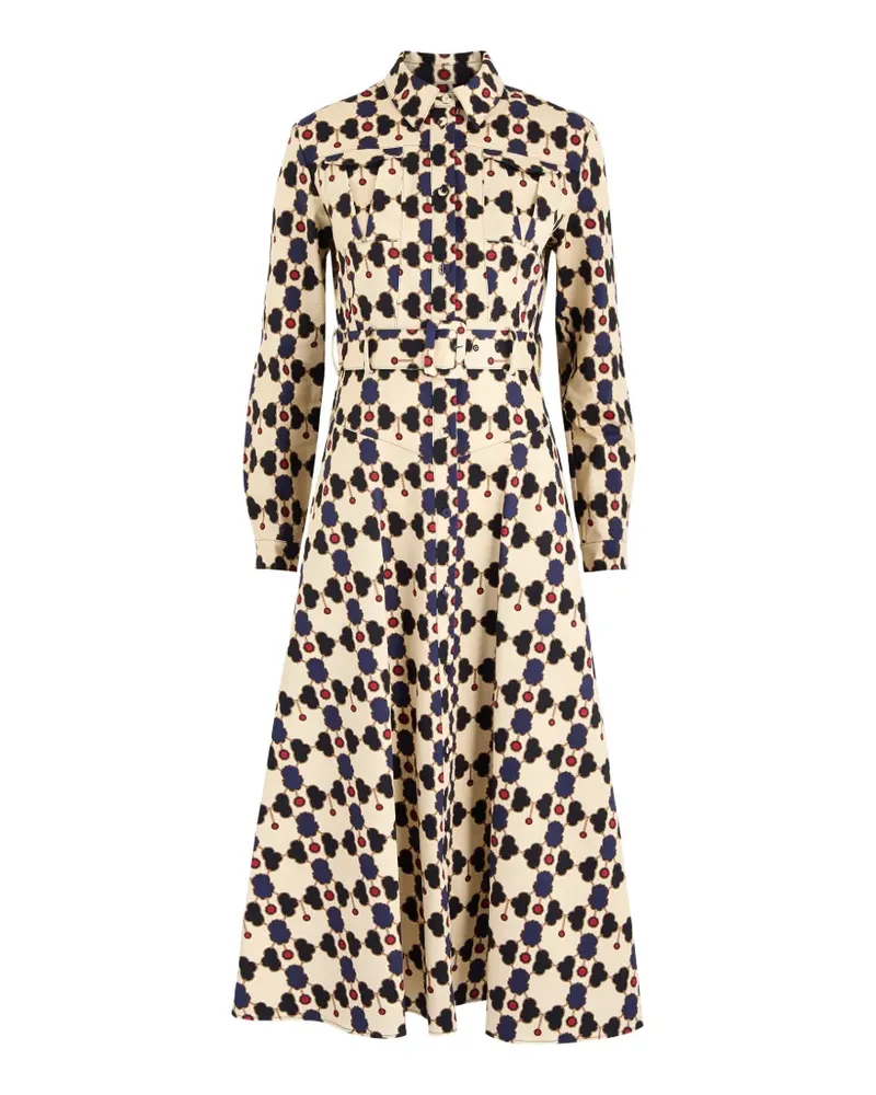 Borgo De Nor Briele midi dress - Nude Nude