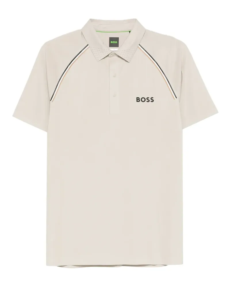 HUGO BOSS Poloshirt mit Logo - Nude Nude