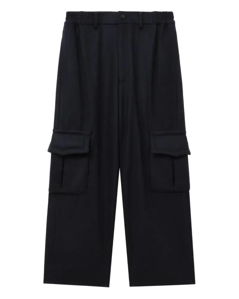Comme des Garçons cargo-pocket trousers - Blau Blau