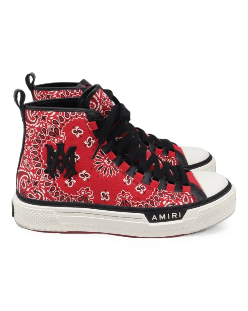 Amiri Bandana MA Court Sneakers - Rot Rot
