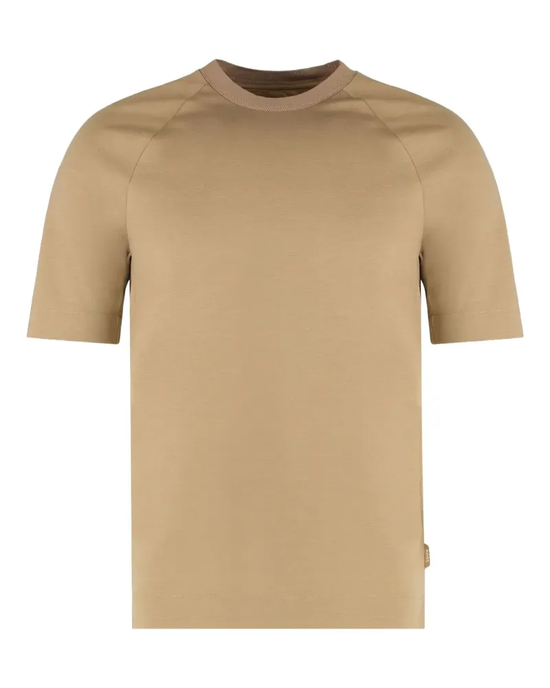 HUGO BOSS T-Shirt mit rundem Ausschnitt - Nude Nude