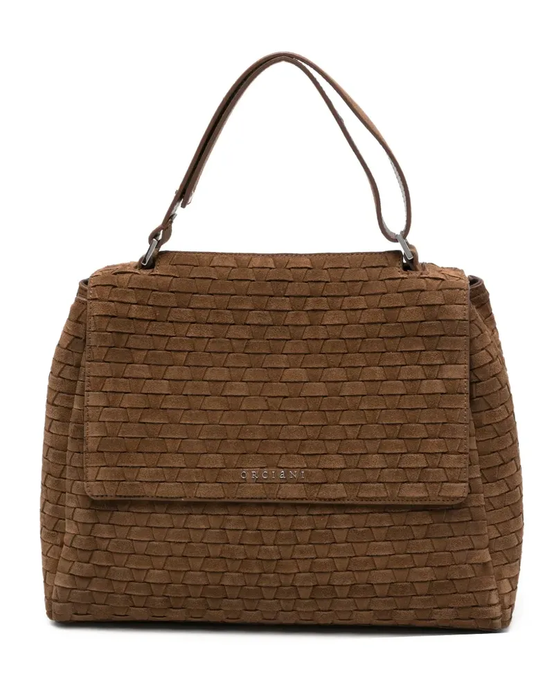 Orciani Sveva Schultertasche - Braun Braun