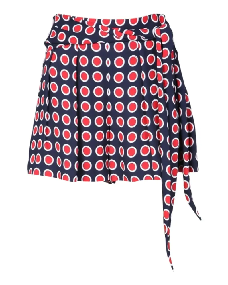 Moschino Shorts mit Polka Dots - Blau Blau
