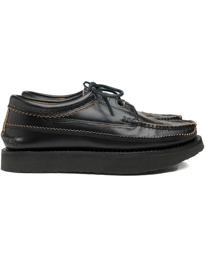 YUKETEN Klassische Schnürschuhe - Schwarz Schwarz