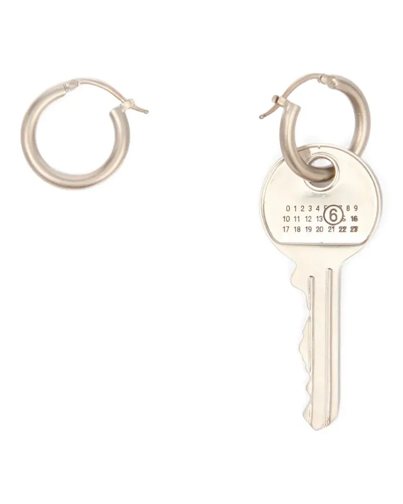 Maison Margiela Key Ohrringe - Silber Silber
