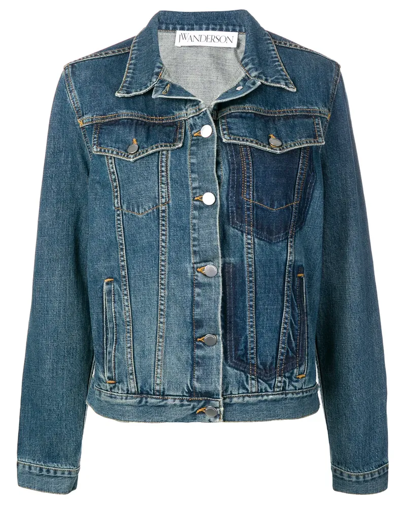 J.W.Anderson Jeansjacke mit Taschendetail - Blau Blau