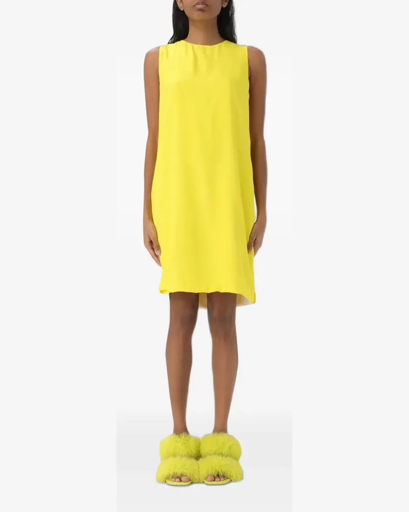 MSGM Körpernahes Minikleid - Gelb Gelb
