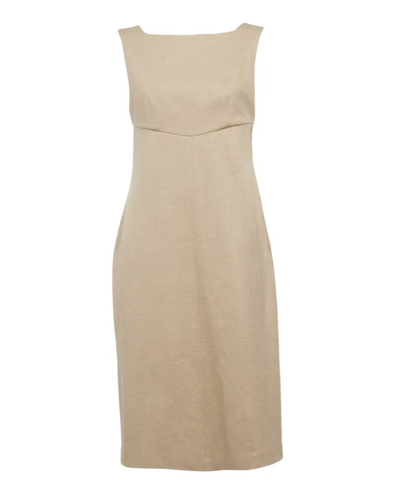 Max Mara sleeveless midi dress - Nude Nude
