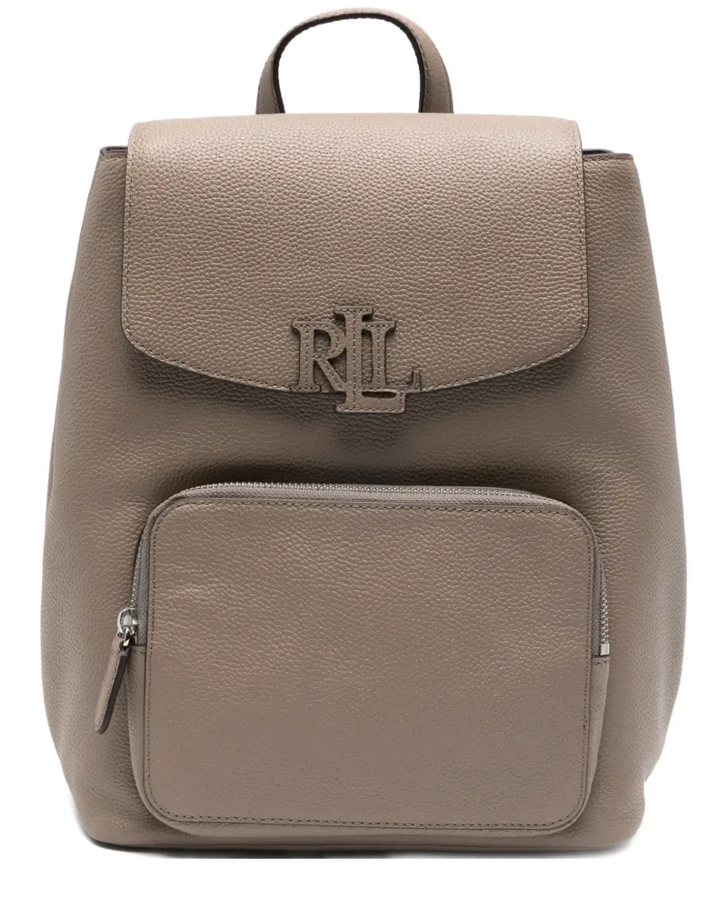Ralph Lauren Rucksack mit Logo-Schild - Nude Nude