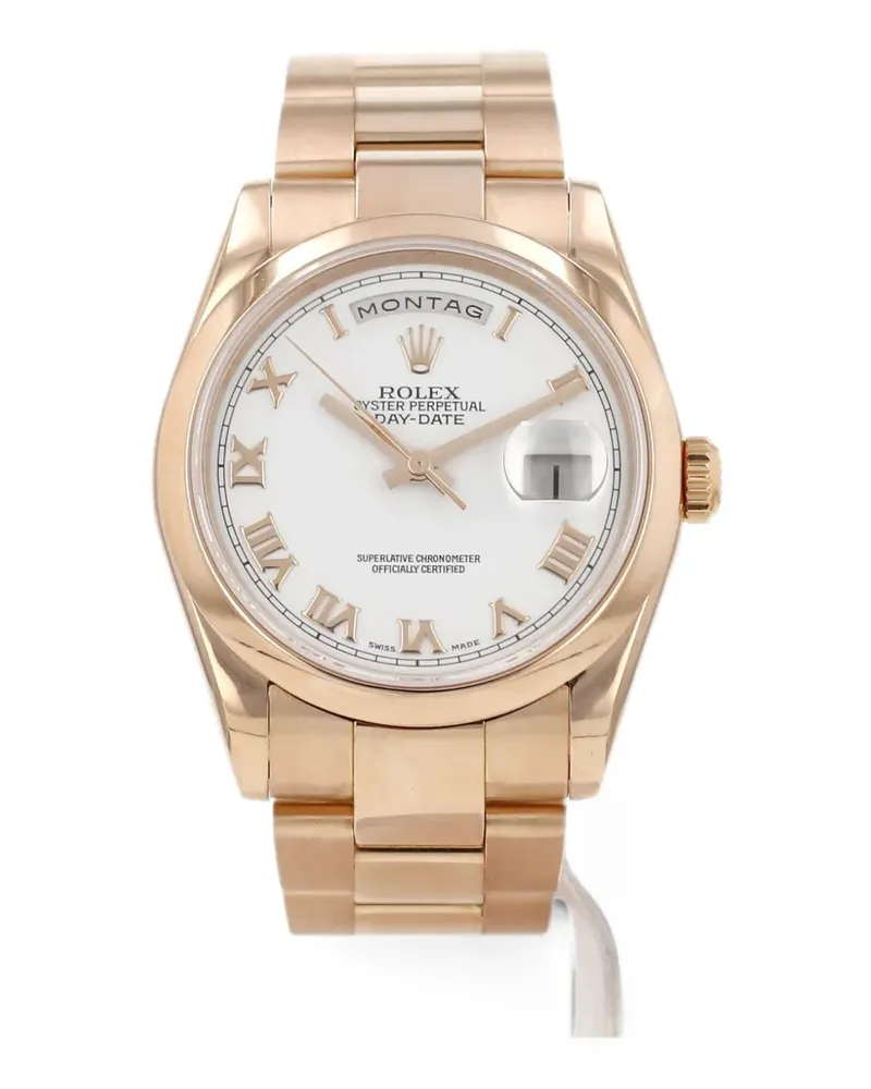Rolex 2002 Day-Date 36mm watch - Weiß Weiß