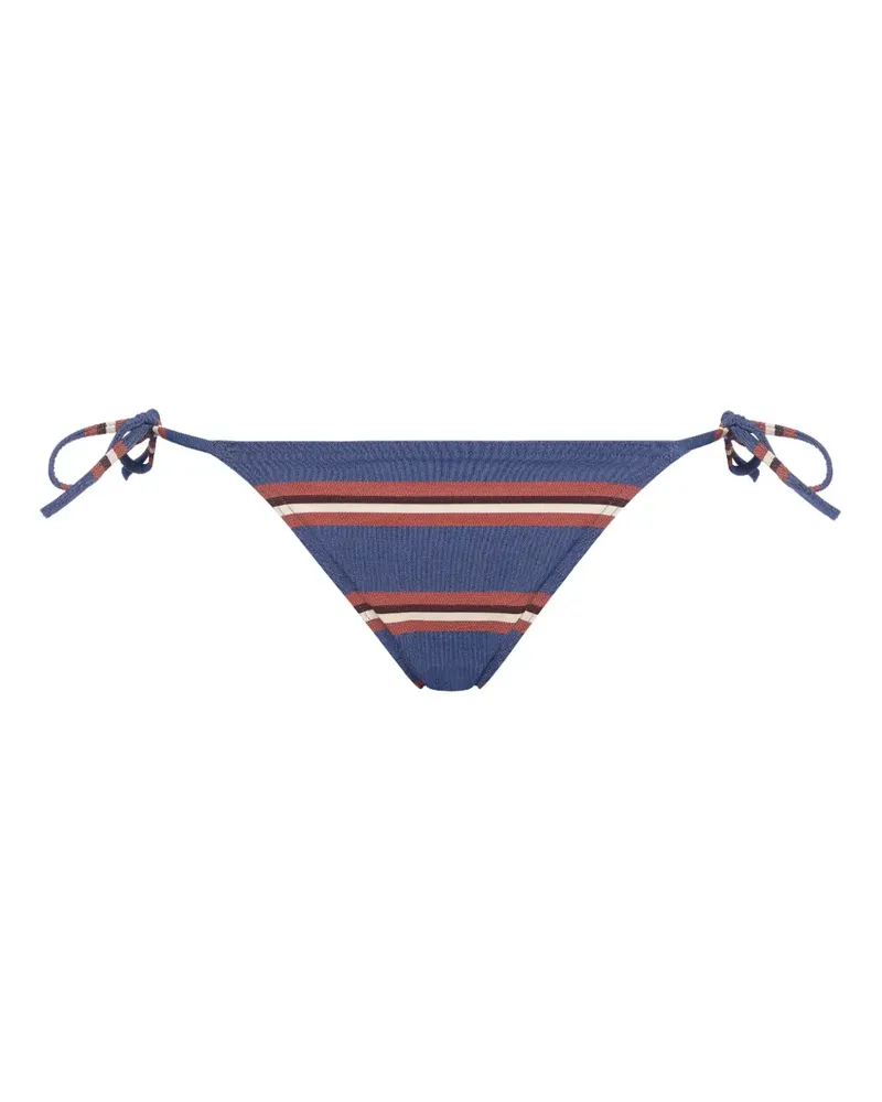 Eres Gestreiftes Bikinihöschen - Blau Blau