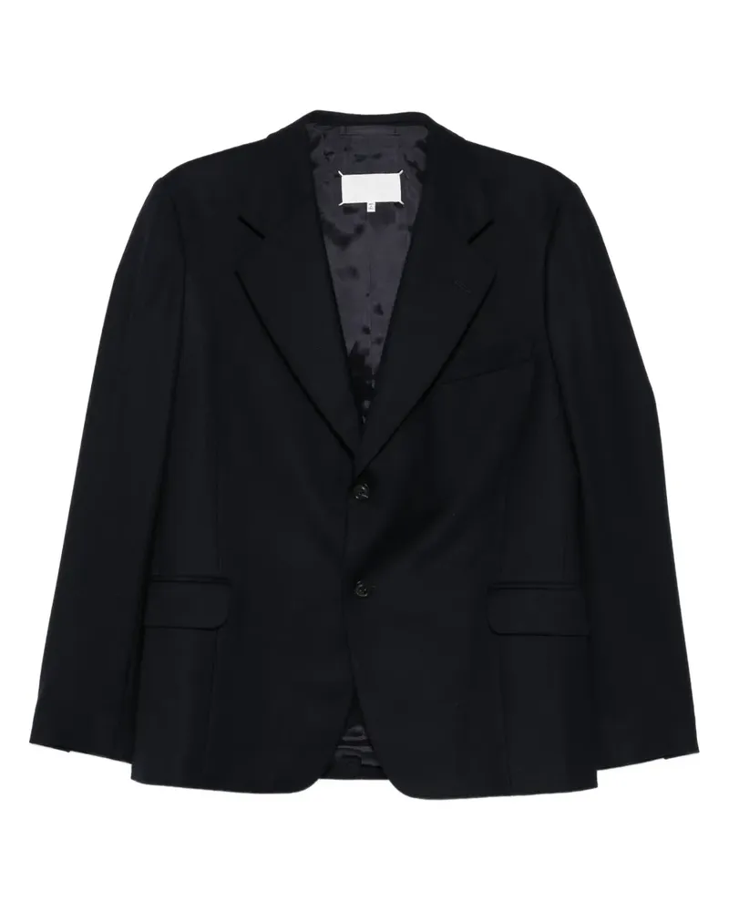 Maison Margiela Einreihiges Sakko - Blau Blau