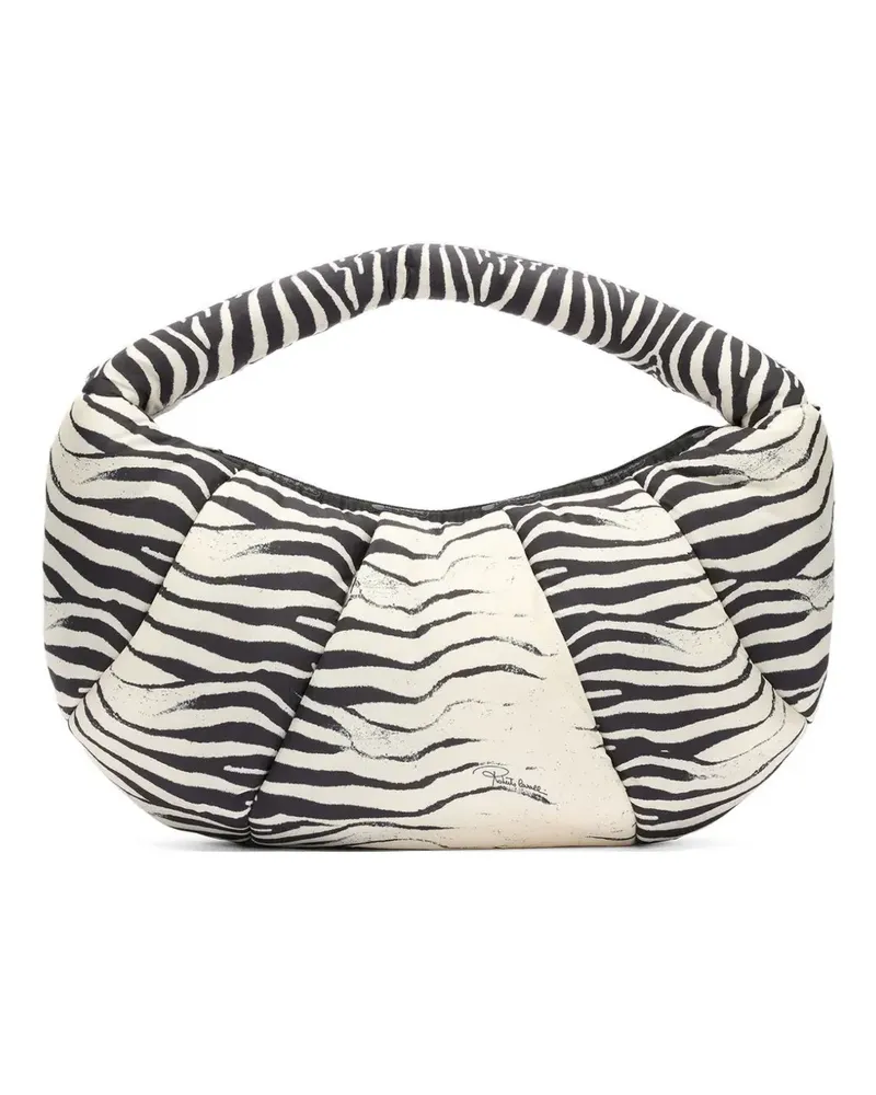 Roberto Cavalli x LeSportSac medium Venezia zebra-print tote bag - Nude Nude