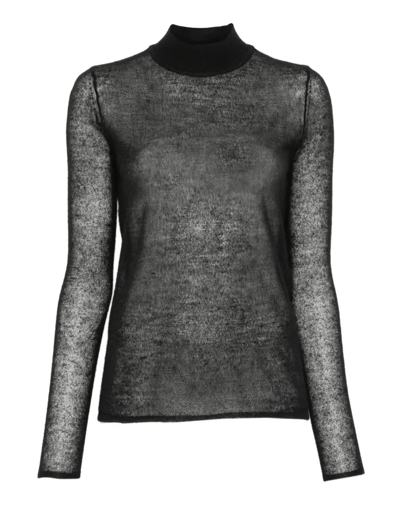 Barbara Bui mock-neck sweater - Schwarz Schwarz