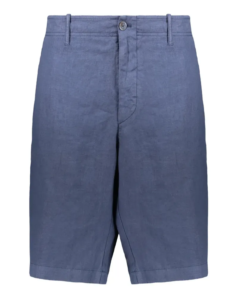 Fedeli linen shorts - Blau Blau
