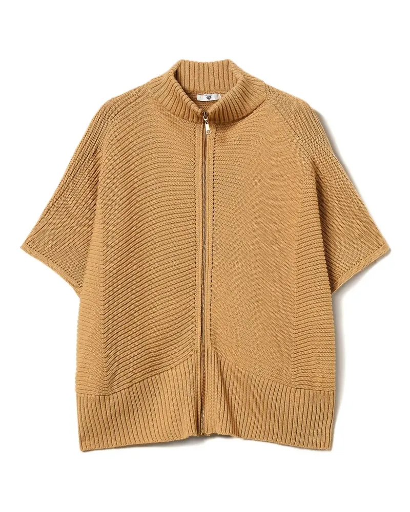 Twin-Set knitted cape - Braun Braun