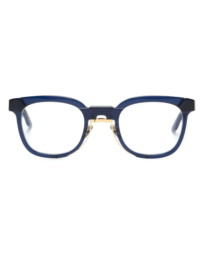 KUBORAUM N14 Brille mit eckigem Gestell - Blau Blau