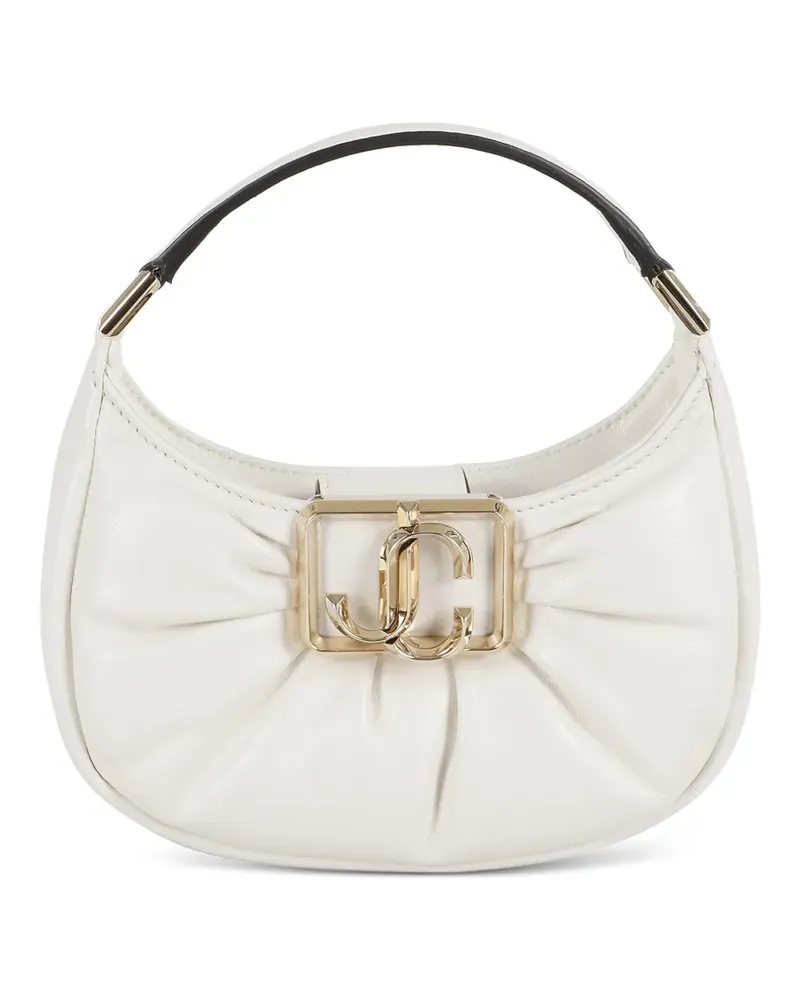 Jimmy Choo Mini Edie Hobo-Tasche - Weiß Weiß