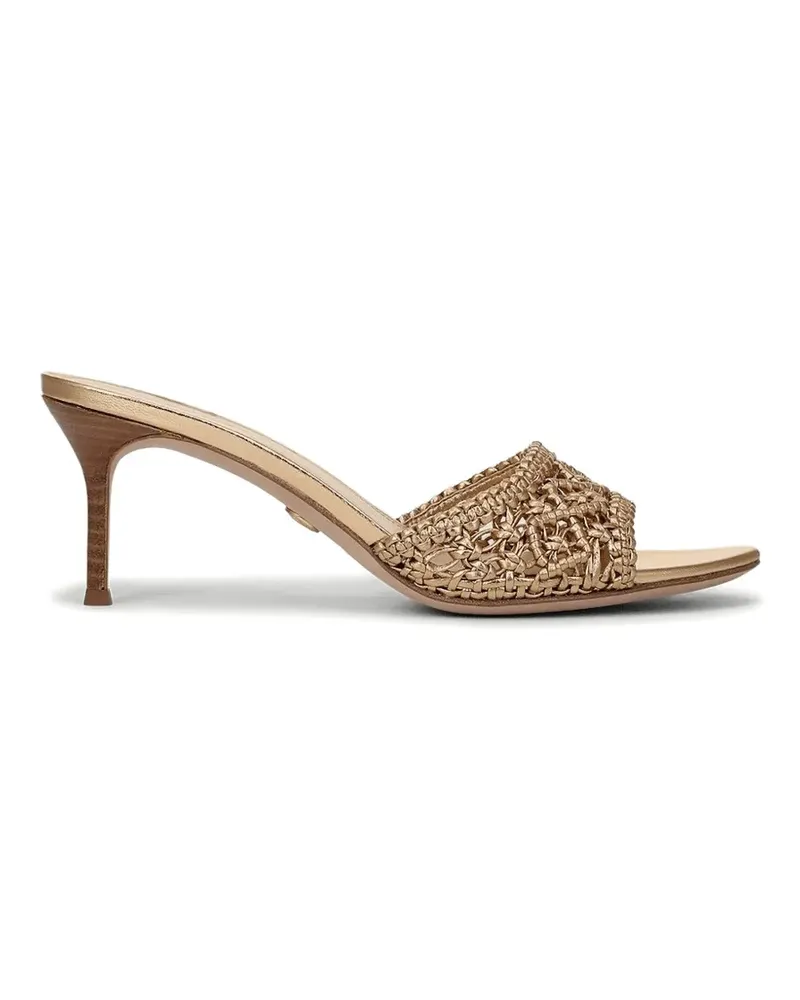 Veronica Beard Tia heeled sandals - Gold Gold