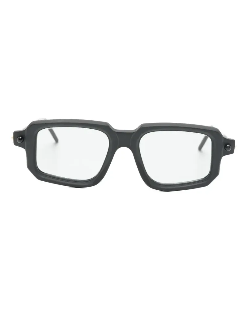 KUBORAUM geometric-frame sunglasses - Schwarz Schwarz