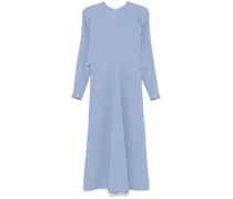 Midikleid mit Dolman-Ärmel - Blau