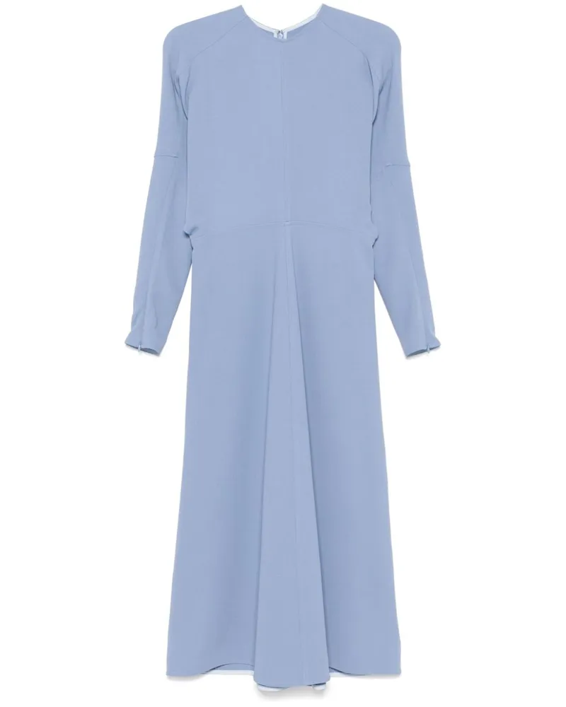 Victoria Beckham Midikleid mit Dolman-Ärmel - Blau Blau