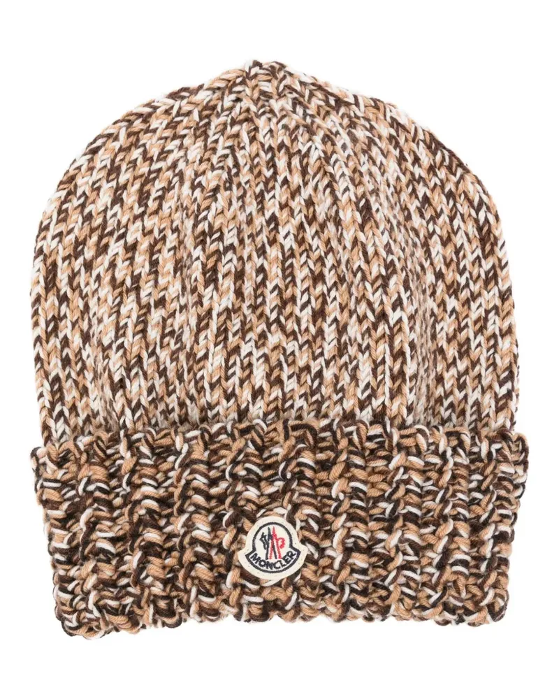 Moncler wool beanie - Braun Braun