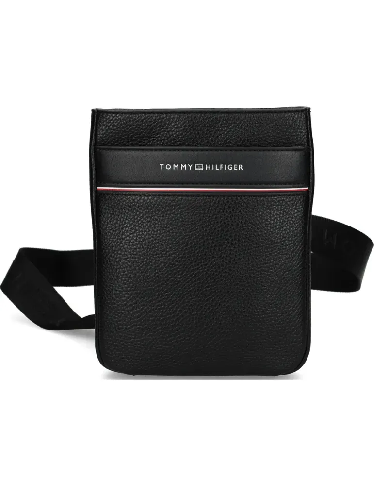 Tommy Hilfiger Business Corporate Kuriertasche - Schwarz Schwarz
